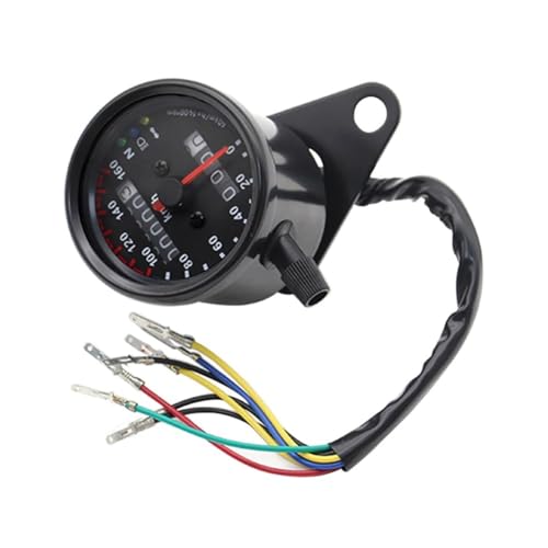 Compteur kilométrique et tachymètre moto digital universel pour réparer un tableau de bord cassé