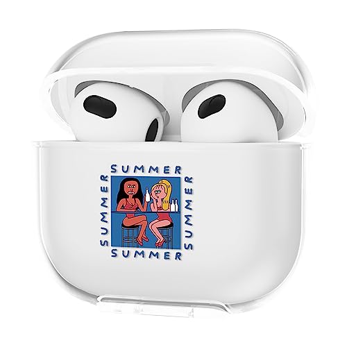 Étuis de casques pour AirPods 3 : coque de protection transparente en TPU souple