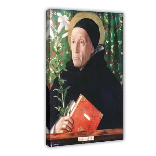 Giovanni Bellini portrait fra theodoro décoration murale bureau salon suspendre