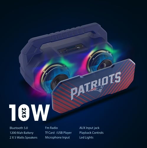 Image of SOAR NFL Unisex Wireless Boombox Speaker