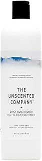 The Unscented Company Daily Conditioner, For All Hair Types, Fragrance Free, 16.9 fl oz (500 ml)