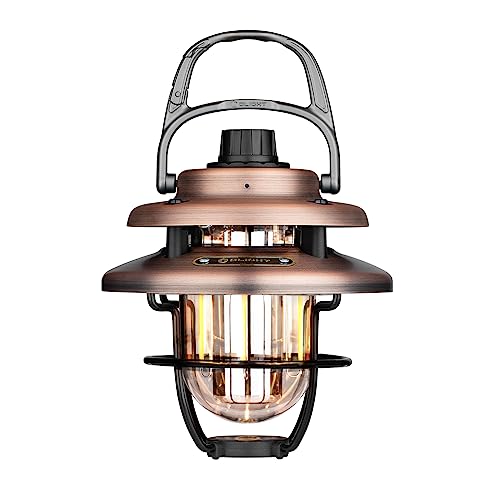 OLIGHT Olantern Classic Mini LED Camping Lantern, Lightweight Rechargeable Flashlight 300 Lumens with Dual Light Sources, Portable Camp Lamp for Hurricane, Emergency, Hiking (Vintage Copper)