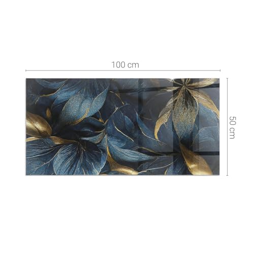 Placa de vidrio templado elegante de 100x50 cm para proteger el suelo de chispas 5