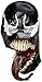 Rubie's Marvel Men's Universe Deluxe Venom Latex Mask, Black, One Size
