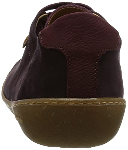 Image of El Naturalista Unisex's 5770 Oxford Flat, BlackBerry, 8 US