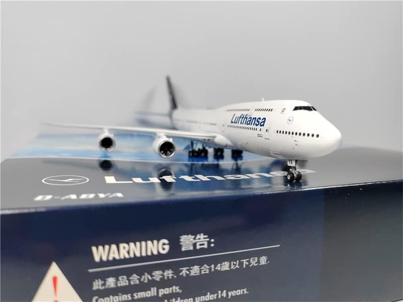 Miniatura 3 de Hobby-Ace Phoenix Lufthansa para Boeing B747-830 D-ABYA 1:400 modelo de avión preconstruido