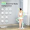 arboleaf Digital Physician Scale, Ultrasonic Height and Weight Scale, Smart Body Composition Analyzer for Gym and Home, 11-485lb, 6ft.4.8in, Body Fat Measurement, Weight, Height, BMI