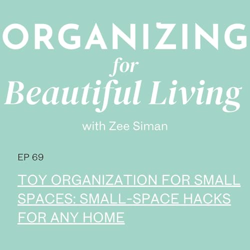 Page de couverture de Toy Organization for Small Spaces: Small-Space Hacks for Any Home