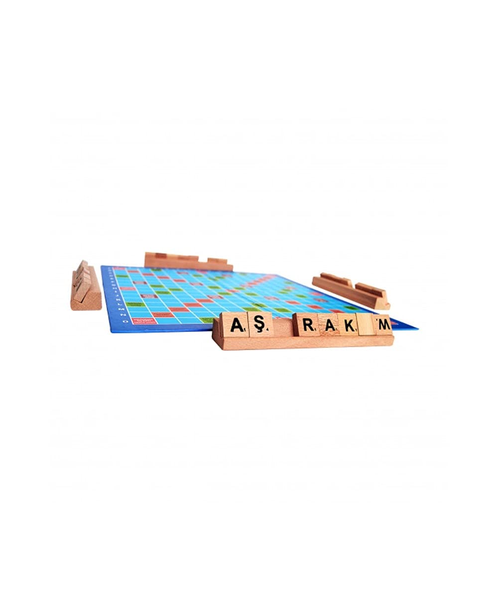 Great Planes Redka Juego de palabras de madera reproducción de palabras de caza nativo Scrabble