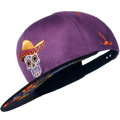 Cadency® Snapback Casquette Homme, Casquette de Baseball Visière Droite,Taille Unique, Unisexe