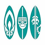 🏄‍♂️ Design 3 planches de surf alignées : Un motif original inspiré du lifestyle surf, parfait pour les amoureux de la mer et de la liberté. 📏 Disponible en 4 tailles pratiques : 10, 14, 16 et 20 cm – idéal pour voiture, van, boîte, laptop ou déco intérieure. 🎨 17 couleurs disponibles : Choisissez la teinte qui correspond à votre style (noir, blanc, turquoise, doré, argenté…). 💧 Vinyle professionnel découpé à la main : Résistant au soleil, à la pluie, aux rayures et lavages haute pression. 🚚 Expédié sous 24h avec suivi et notice de pose : Chaque sticker est soigneusement emballé, prêt à être posé facilement.
