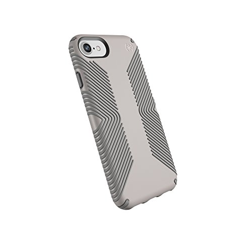 Speck Products Presidio Grip iPhone SE 2020 Case/iPhone 8/7/6S/6 - CATHEDRAL GREY/SMOKE GREY