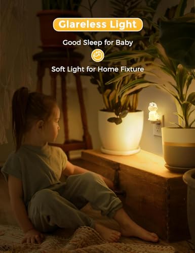 L LOHAS LED Plug in Night Light for Kids, 3D Cute Dinosaur Night Lights - image 5
