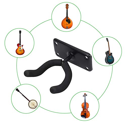Instrument de guitare suspendu guitare support mural support de guitare support de basse pour guitares acoustiques électriques et basses ukulélé violon - Les Beatles, Paul McCartney, John Lennon, RIngo Starr, George Harrison Instrument de guitare suspendu guitare support mural support de guitare support de basse pour guitares acoustiques électriques et basses ukulélé violon – Image 5