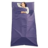 Sleeping Bag Liner Travel Camping Sheet Lightweight Breathable Cotton Sleeping Liner Ultralight Comp