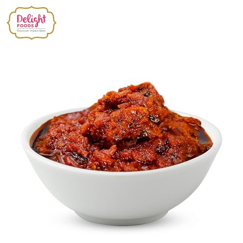 Image of Delight Foods Mylapore Iyer's Mango Thokku 800g - Rice Mix | Homemade Recipe with Gingelly /Sesame Oil | Mango Thokku Pickle /Aam Ka Aachar /Magaya Pachadi | Tamil Nadu Special | NO PRESERVATIVES