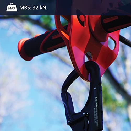 Fusion Climb Tudor Lightweight Aluminum Double Locking Snap Hook, Black (Fp-8001-Blk) #TOP4