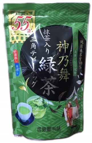 神乃舞 抹茶入り緑茶三角ティーバッグ