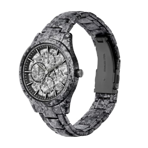 Image of A|X Armani Exchange Men's Multifunction Analog Watch, Necklace Gift Set Stainless Steel Watches for Men