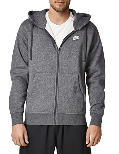 Image of Nike Men's Polyester Cotton Crew Neck Hoodies