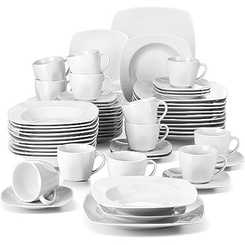 MALACASA Julia 60 Piece Dinnerware Set Cover