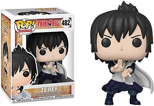 Fairy Tail - Figurine en vinyle Zeref Funko Pop! (livrée avec étui de protection compatible Pop Box) | Pop One Piece