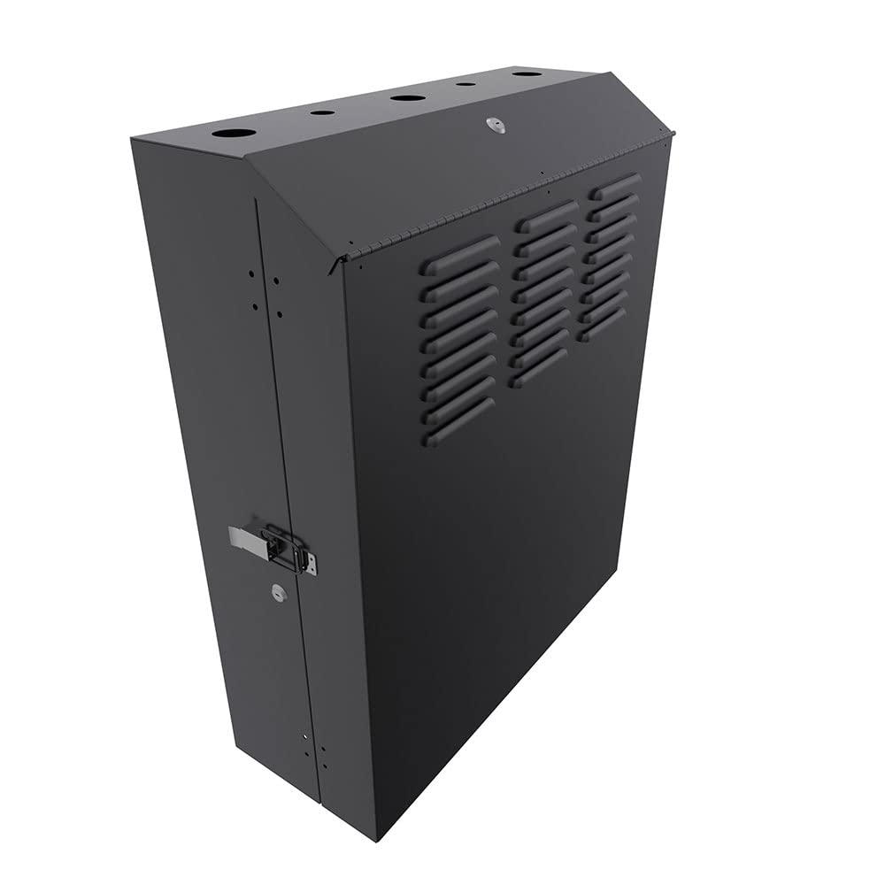 NavePoint 5U Vertical Server Rack Enclosure, Low Profile, 23.6 inch Deep