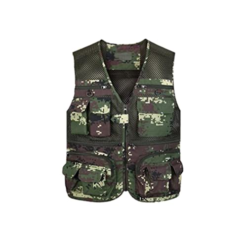 Gilet de déchargement homme XL multi-poches veste été