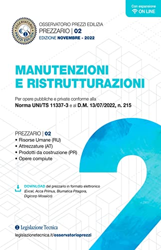 Osservatorio prezzi edilizia. Prezzario manutenzioni e ristrutturazioni. Con aggiornamento online (Vol. 2