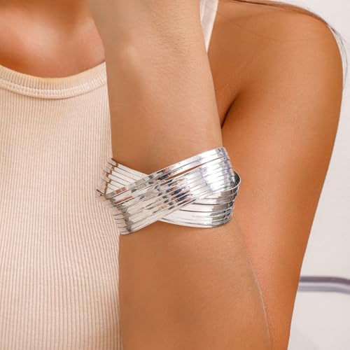 Image of Shining Diva Fashion Gold Plated Stylish Kada Bangle Cuff Bracelet for Women & Girls