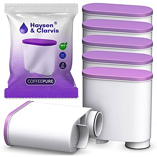 Haysen & Clarvis filtres à Eau compatibles avec Les Machines à café Philips Saeco CA6903/10 (6) Cover