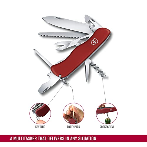 Canivete Outrider 111 Mm Vermelho, Victorinox
