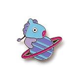 BT21 Wappen Collection MANG Character Cute Enamel Lapel Pins Brooch Badge for Backpacks