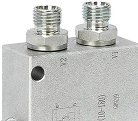 Oreilet Mini Excavator Cushion Valve Kit, Mini Excavators & Equipment with 1/4 Inch Hydraulic Hose and M14x1.5 Threaded Joint for Excavator Swivel Motor — view 7