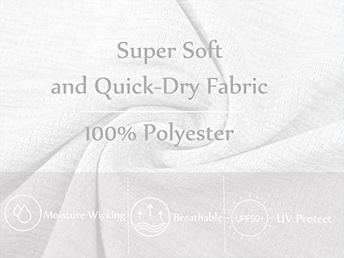 Mofiz Men's Half Zip Running Pullover Long Sleeve Golf Polo Shirt Quick Dry Upf 50+ Sun Protection Hiking Fishing Sports Top White M #TOP4