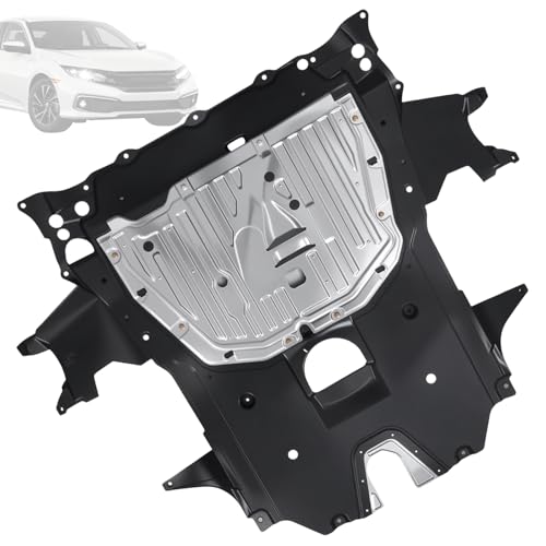 Bopowo Lower Engine Splash Shield Guard Compatible with 2016-2021 Honda Civic Vehicle-Specific Design for Easy Installation OEM74110-TBA-A00