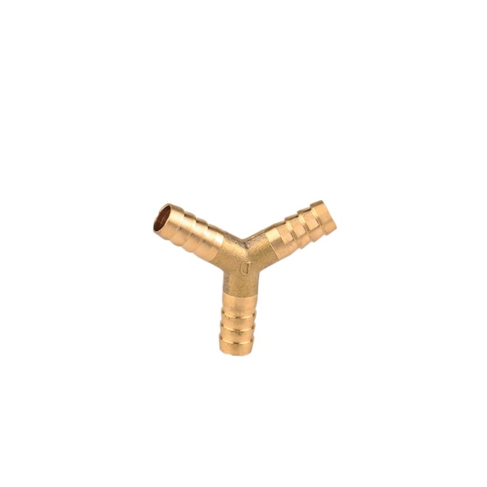 Vhkjewe 3Way Y Brass Splicer Pipe Fitting T X Y U Type Hose Barb 4Mm 6Mm 8Mm 10Mm 12Mm Copper Barbed Connector Joint Coupler Adapter(,16Mm Barb)