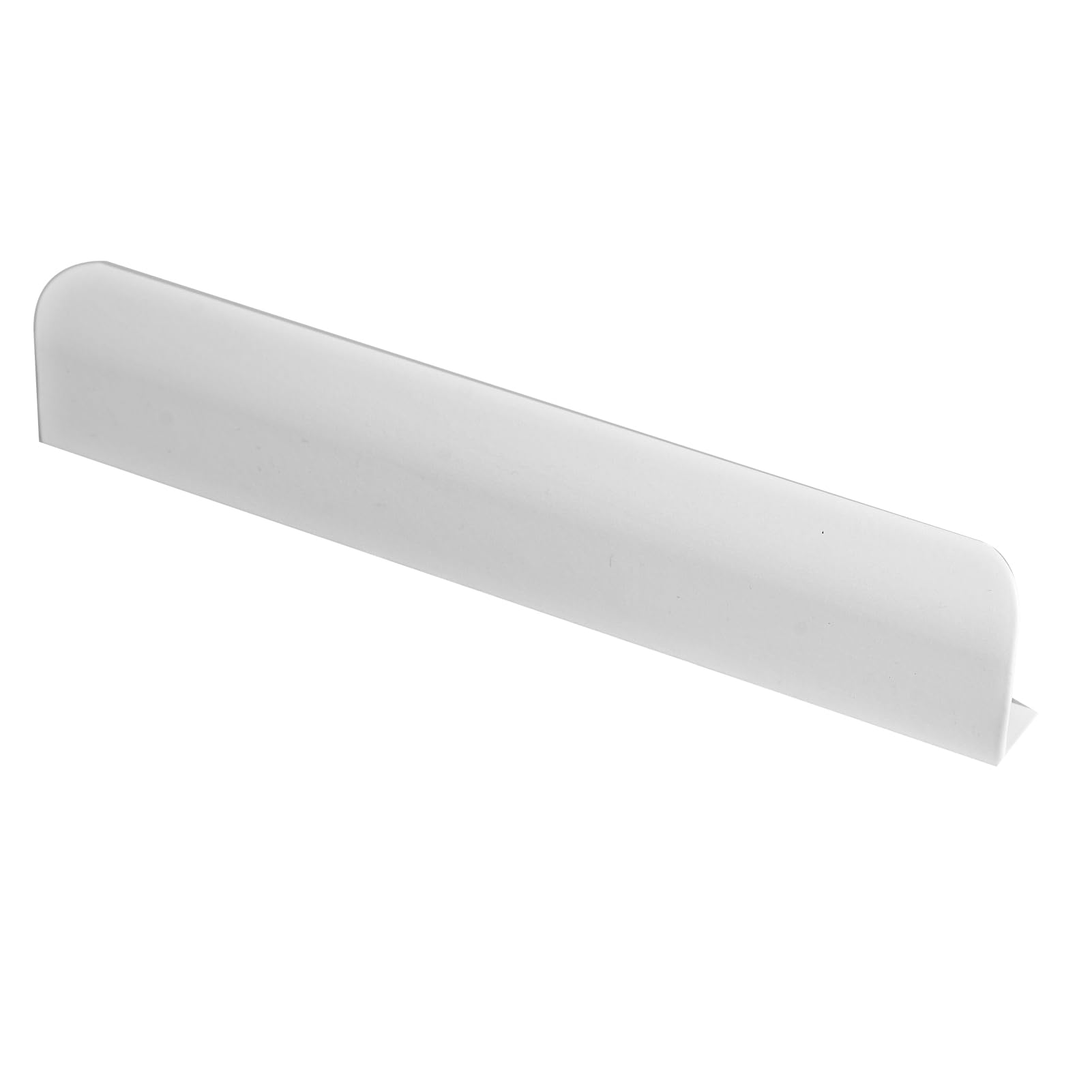 Dswzlqdxb Coloured Hidden Closet Handle White Drawer Handles Modern Style Finger Edge Pull Curved Style Furniture Cabinet Kitchen Aluminum Alloy Knobs Door Levers For Cupboard Wardrobe (800Mm)