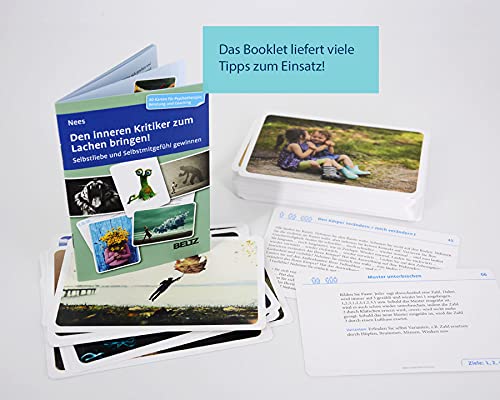 Den inneren Kritiker zum Lachen bringen!: Selbstliebe und Selbstmitgefühl gewinnen. 80 Übungen aus dem Improvisationstheater für Psychotherapie, ... cm in stabiler Box (Beltz Therapiekarten)