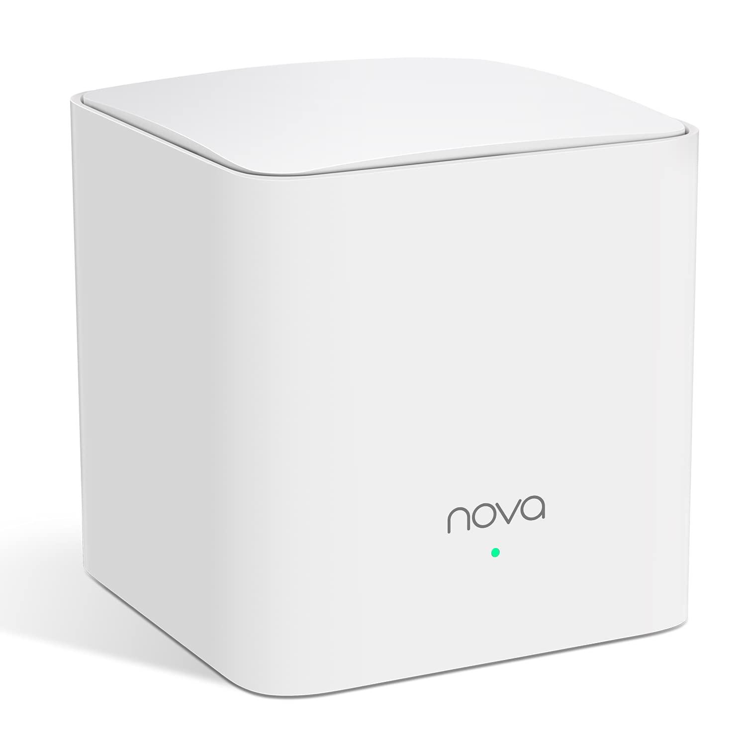 Tenda Nova MW5 Wi-Fi Mesh, Router Dual-band AC1200, Unità Aggiuntiva per Sistema WiFi Mesh per Tutta la Casa, Compatibile con Tutte le Serie Nova, Porte Gigabit WAN/LAN, Supporto MU-MIMO, Rete Ospite