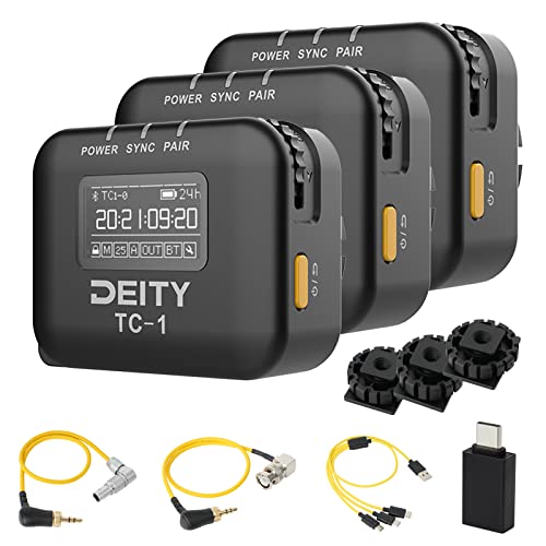 Codes horaires sans fil Deity TC-1 boîtes de synchronisation Bluetooth 5.0