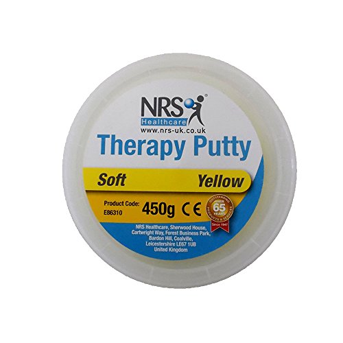 NRS - Plastilina per esercizi della mano, morbida, barattolo da 450 g