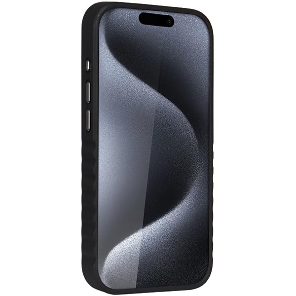 Audi Étui en Cuir synthétique pour iPhone 15 Pro 6,1" Marron Rigide AU-TPUPCMIP15P-GT/D3-BN
