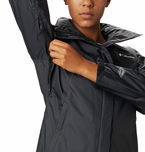Columbia Women's Pouration Jacket, Waterproof & Breathable4