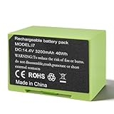 ANTIEE 3200mAh i7 i3 i4 Batterie Replacement pour iRobot Roomba i7 i7+ 7150 7550 i7558 i3+ 3150 3550 3558 i4 i4+ 4150 4550 4552 E5150 E5152 E5154 E5158 E6 6198 ABL-D1 4624864 Vacuum Cleaner 46Wh