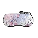 👓【TAILLE】Taille unique. S'adapte à la plupart des lunettes de lecture de taille standard, des lunettes de natation, des lunettes de soleil de sport/conduite, peut également être utilisé comme sac à main, sac à main, étui à cosmétiques pour transporter de l'argent, des cartes, des clés, des accessoires de voyage ou des crayons.
