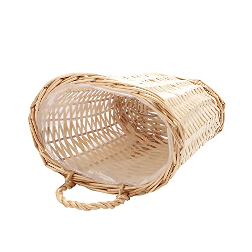 Wall Hanging Basket, Woven Wicker Plant Basket For Door Porch Garden Farmhouse Kitchen #TOP1