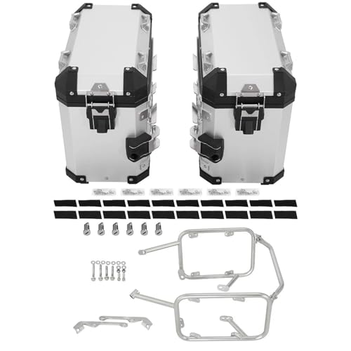 oCNp[{bNX R1300 GS R1300GS 2023-2025 oCNANZT[ TCh{bNX }EguPbg X[cP[X 42L ו[ gN spc[{bNX(Silver)