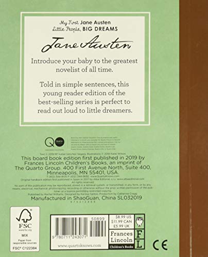 Jane Austen: My First Jane Austen [Board Book]: 12