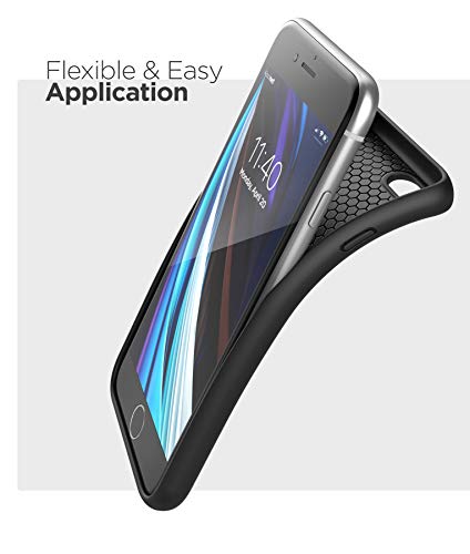 Encased Iphone Se Belt Clip Case (2020 / 2022) Thin Armor Grip Cover With Holster (Matte Black) #TOP2
